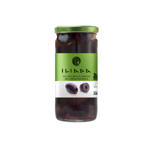 Iliada Olives de Kalamata Dénoyautées 230g