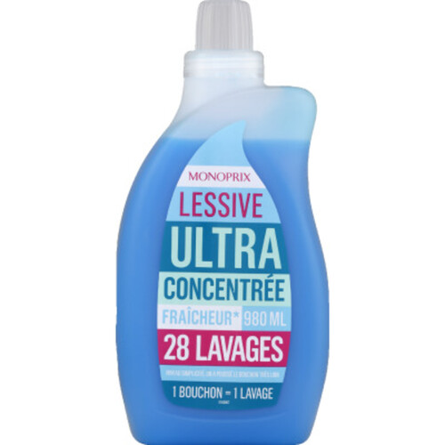 Monoprix Lessive Liquide Ultra Concentrée 980ml