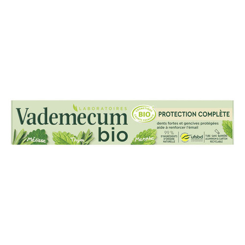 Vademecum Dentifrice Bio Protection Complète 75 ml