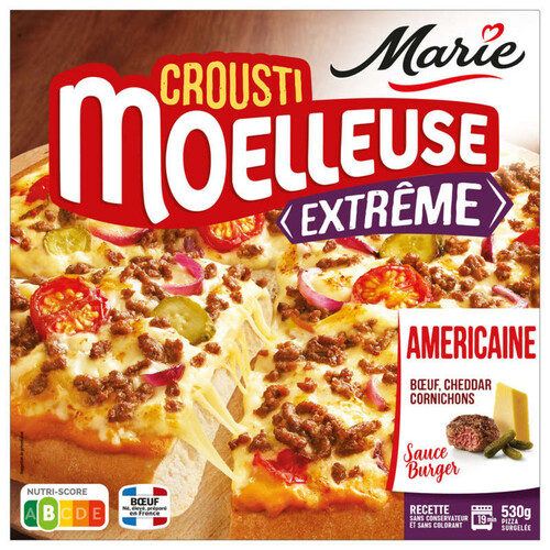 Marie Pizza Crousti-Moelleuse À L'Américaine 530G
