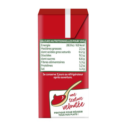 Panzani Sauce Tomate Cuisinée Ail & Oignons Brique 2x210g