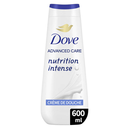 Dove Advanced Care Crème de Douche Nutrition Intense 0% Sulfate 600ml