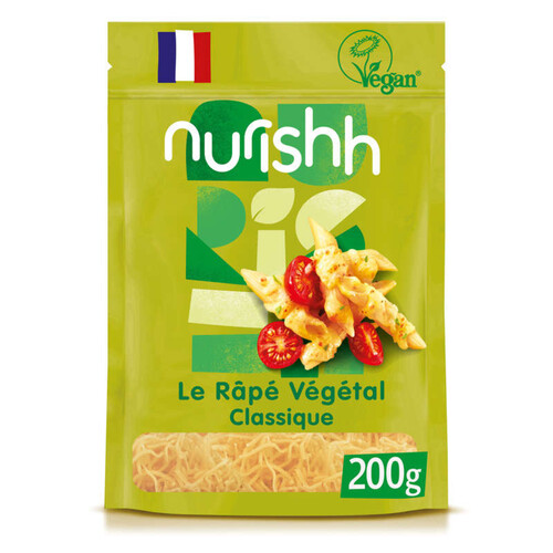 Nurishh Râpé végétal classique 200g