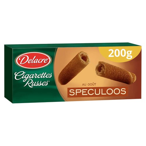 Delacre Cigarettes Russes spéculoos biscuits 200g