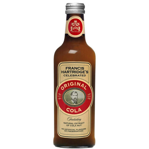 Francis Hartridge'S Original Cola Soda Sucré Aux Extraits Végétaux 330Ml