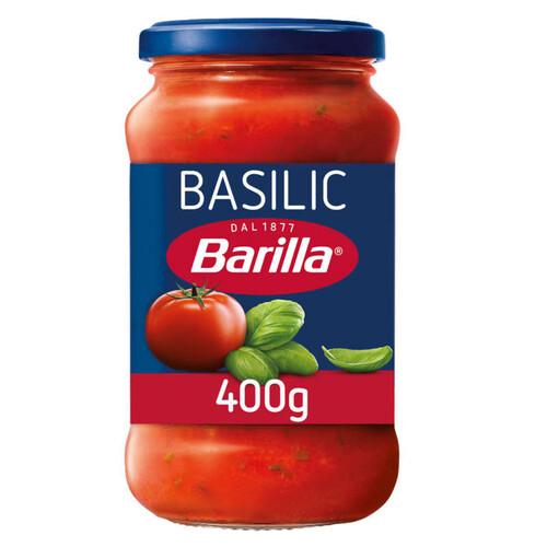 Barilla sauce tomates basilic 400g