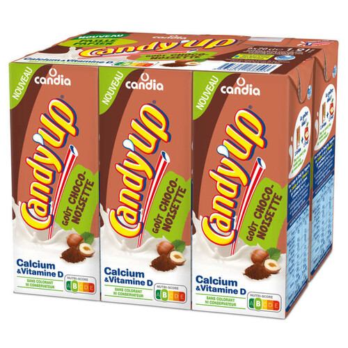 Candy ‘Up Gout Choco Noisette 6X20Cl