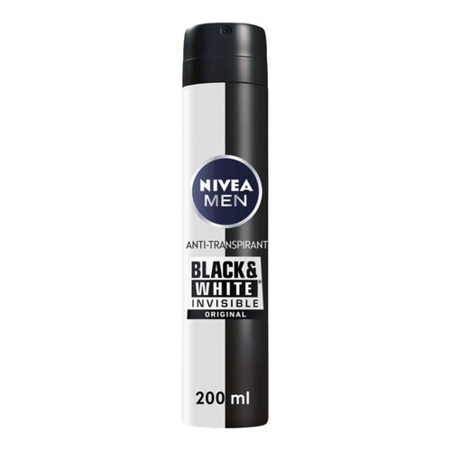 Nivea Men déodorant black and white 48h 200ml