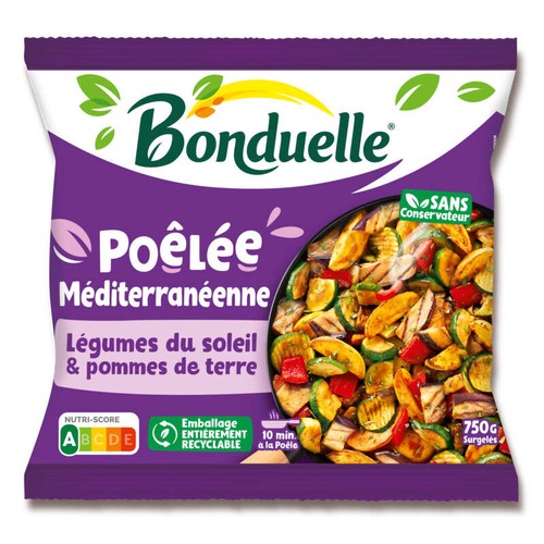 Bonduelle Poêlée Méditerranéenne 750g