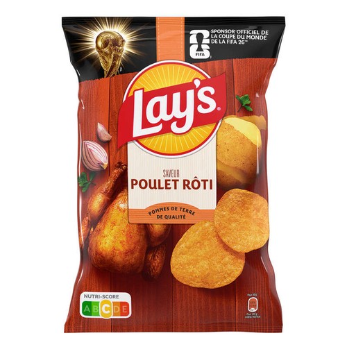 Lay's Chips saveur Poulet Rôti 135g