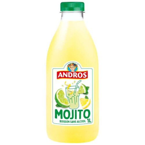 Andros Mojito Cocktail Sans Alcool 1l