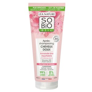 SO'BiO Étic Après-Shampooing Cheveux doux au Lait d'amande Bio 200ml
