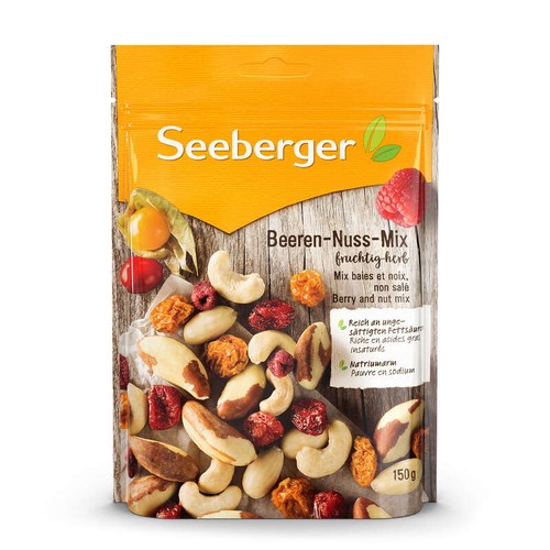 Seeberger Mix baies et noix non salé 150g