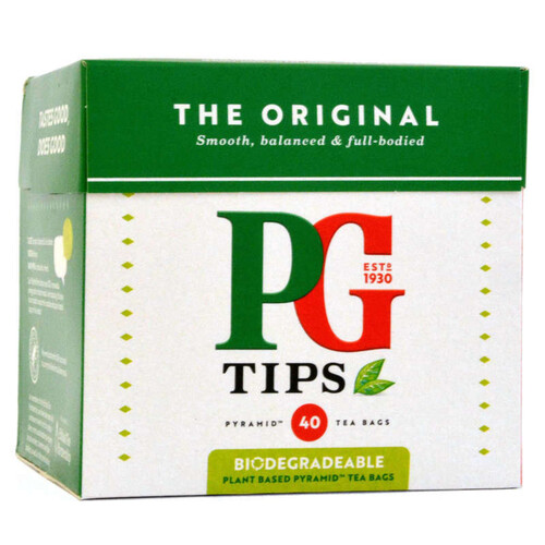 PG Tips Thé noir 40 sachets