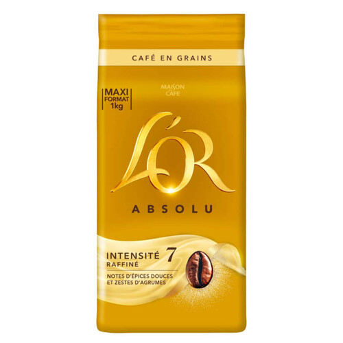 L'Or Absolu Café en grains 1kg