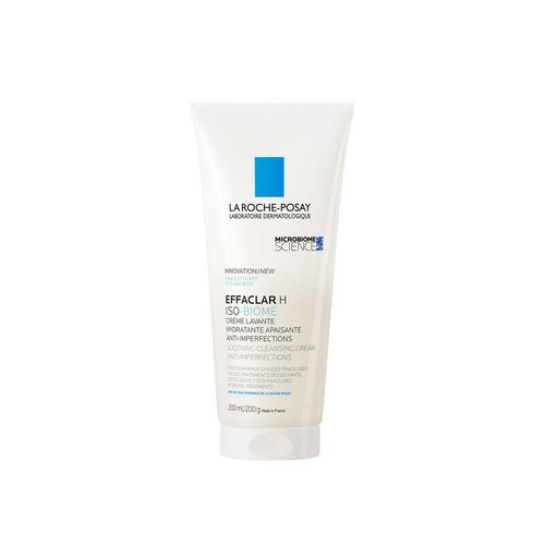 [Para] Effaclar H Iso-biome Crème lavante hydratante apaisante anti-imperfections 200ml