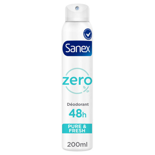 Sanex Déodorant zero pure & fresh spray 200ml