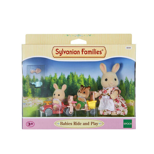 Sylvanian Families le tricycle et mini voiture bébés