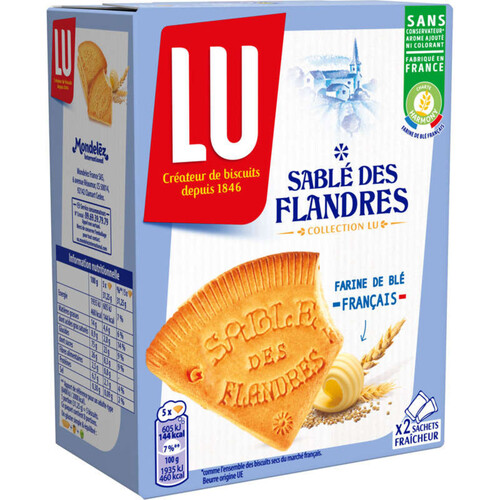 Lu Sablés des Flandres Biscuits 250g