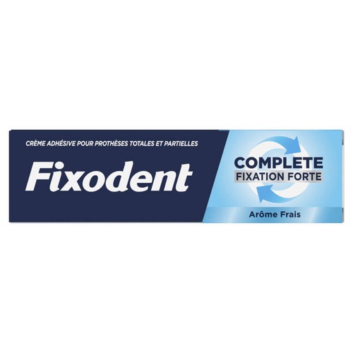 Fixodent Crème Adhésive Pour Prothèses Complete Fraîcheur 47ml
