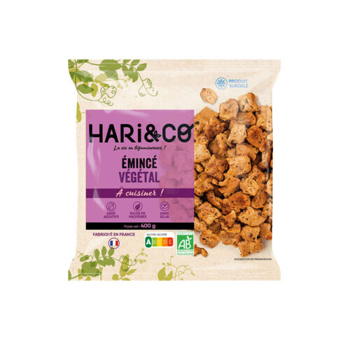 Hari&Co Emincé Végétal Bio 400g