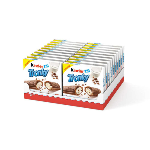 Kinder Tronky Biscuits Fourrés Chocolat au Lait x5 90g