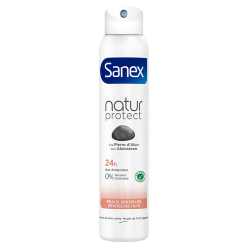 Sanex Déodorant Spray Natur Protect Peaux sensibles 200ml