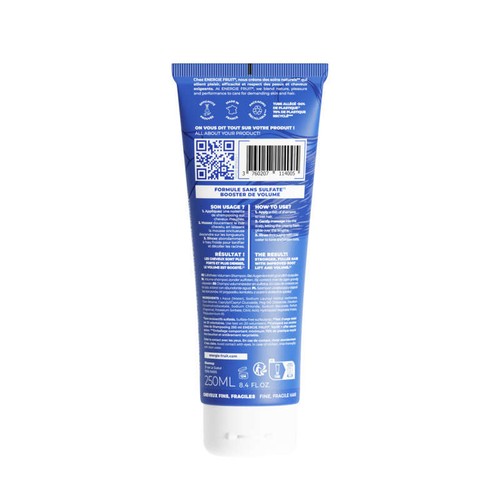 Energie Fruit Airlift Protéine Shampooing Force et Volume Cheveux Fins et Fragiles 250ml