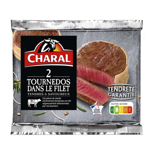Charal Tournedos Dans Le Filet, Tendre Et Savoureux 2x140G