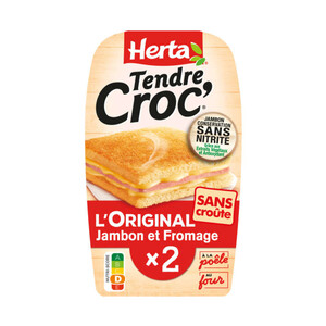 Herta Tendre Croc' L'Original Comté Jambon 200g