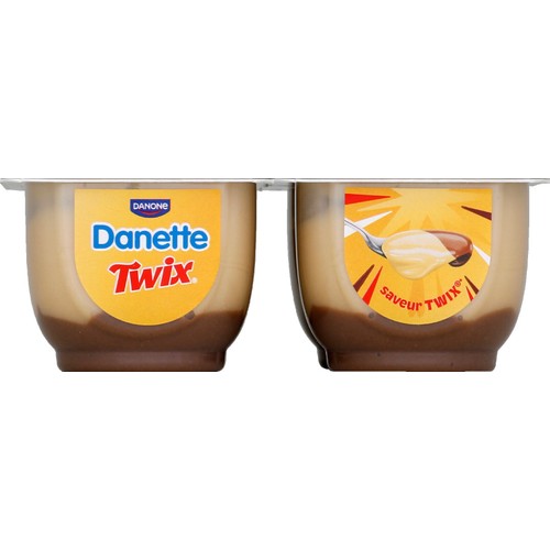 Danette saveur twix  4x115g
