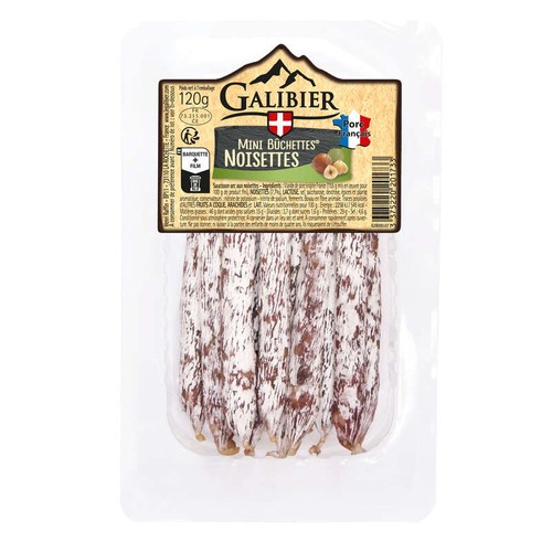 Henri Raffin Mini Bûchettes Noisettes 120g