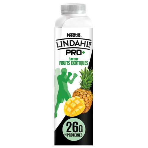 Nestlé Lindahls Pro+ Yaourt Protéiné Saveur Exotiques 344g