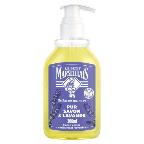 Le Petit Marseillais Gel Lavant Mains au Pur Savon & Lavande 300ml