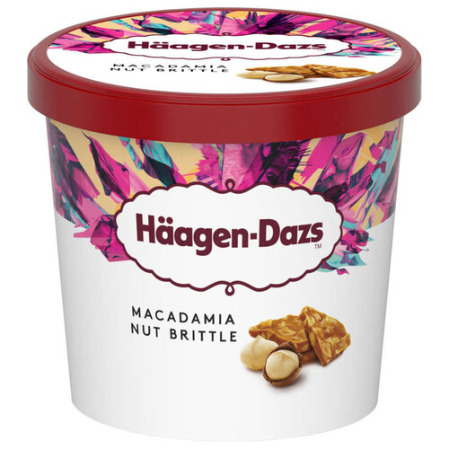 Häagen-Dazs Minipot Macadamia nut brittle 81g