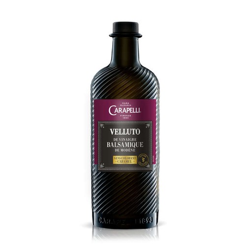Carapelli Velluto au Vinaigre Balsamique de Modène sans Colorant 25cl
