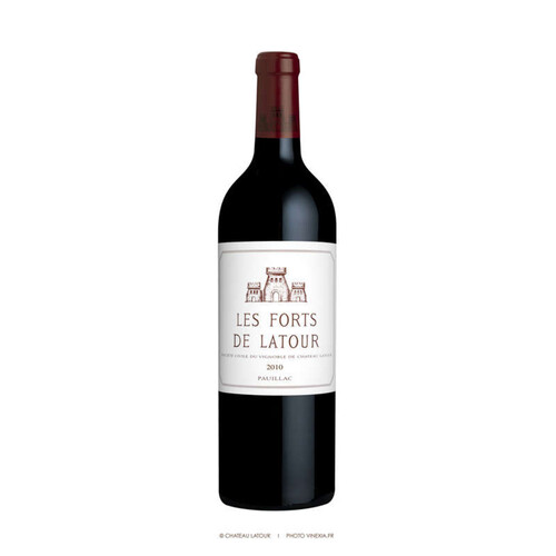 Vin rouge de Bordeaux - Les Forts de Latour Pauillac - 2010 - 75cl