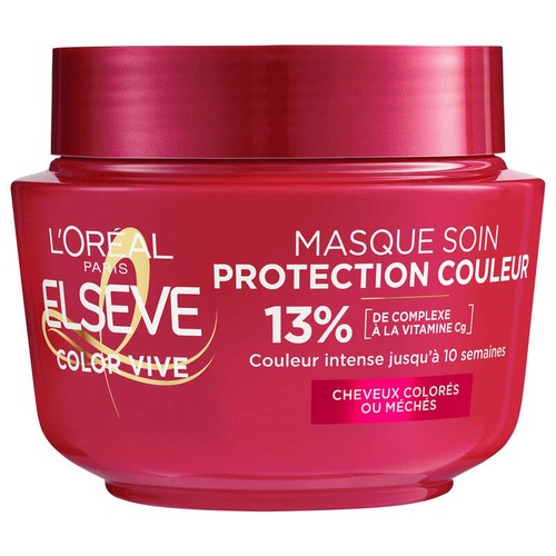 L'Oréal Paris Elseve Color-Vive Masque Protection Couleur Cheveux Colorés 310ml