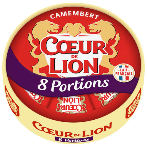 Coeur de Lion Camembert Portion x8 - 240g