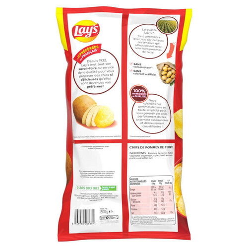Lay's Chips Nature Format Familial 300g