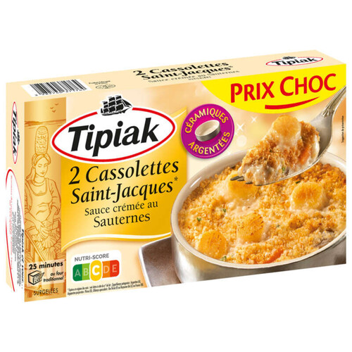 Tipiak Cassolet St Jacq 220G