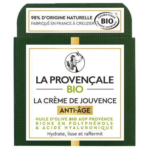 La Provençale Crème Visage de Jouvence Anti-Age Jour Bio 50ml