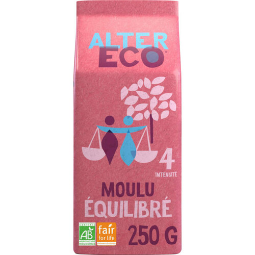 Alter Eco Cafe Moulu Equilibre Bio 250G