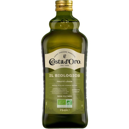 Costa d'Oro La Riserva Biologica Huile d'Olive 75cl