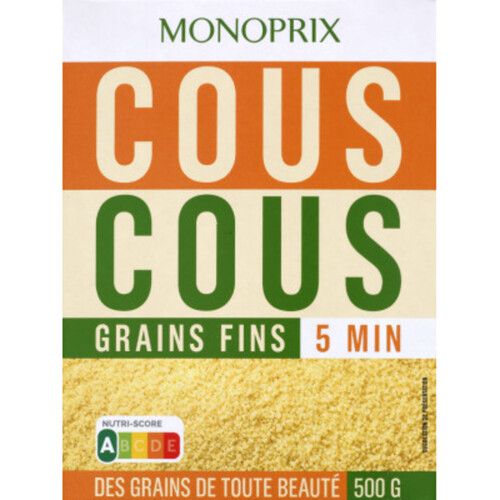 Monoprix Couscous Grain Fin 5 minutes 500g