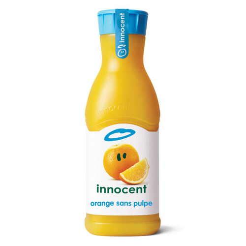 Innocent jus d'orange sans pulpe le pot de 900ml