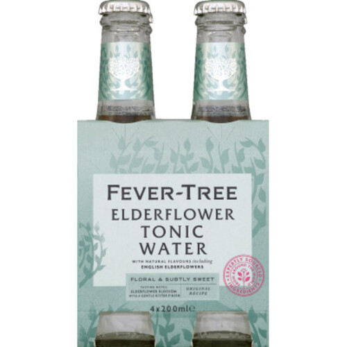 Fever Tree elderflower tonic water