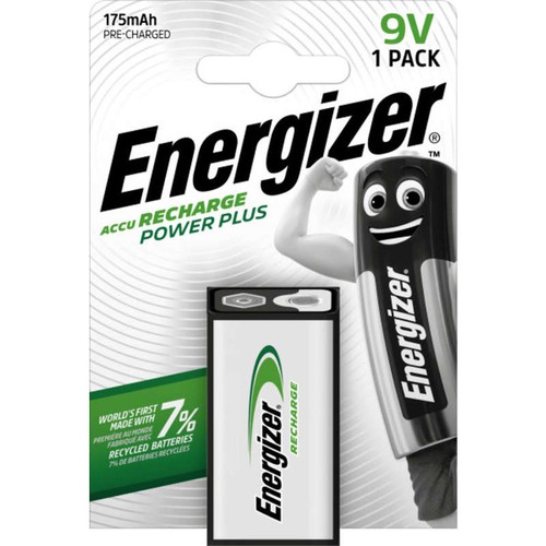 Energizer Pile Rechargeable  Power Plus 9V x1