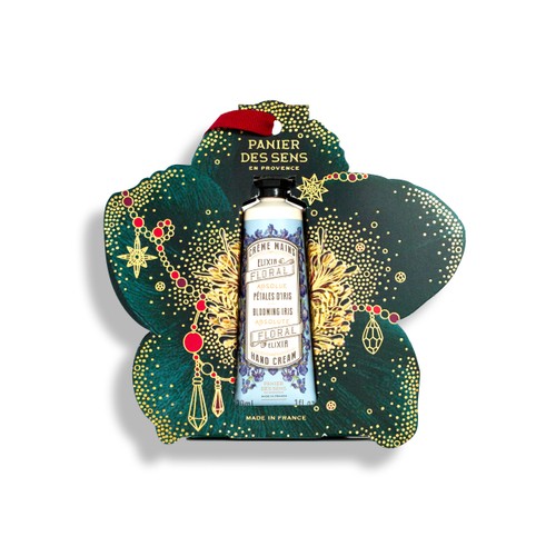 Panier des Sens Mini Coffret Noël 2026 - Crème Mains Iris 30ml