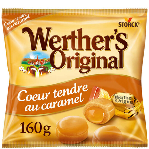 Werther'S Original Bonbons Coeur Tendre Au Caramel Sachet De 160G